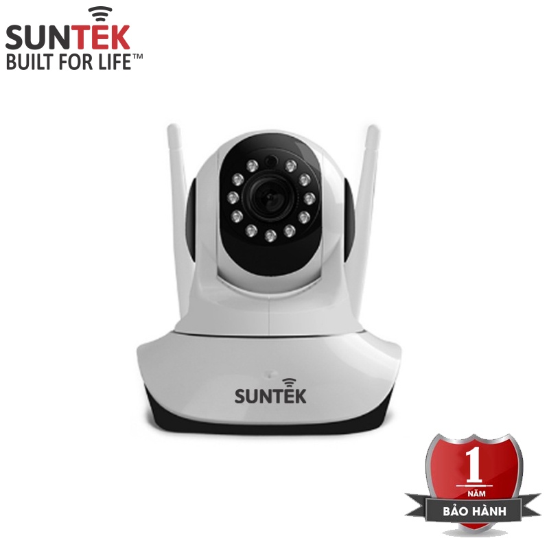 Camera Giám Sát và Báo Động IP Wi-Fi SUNTEK 1.0 - Hàng Chính Hãng - Bảo hành 1 năm