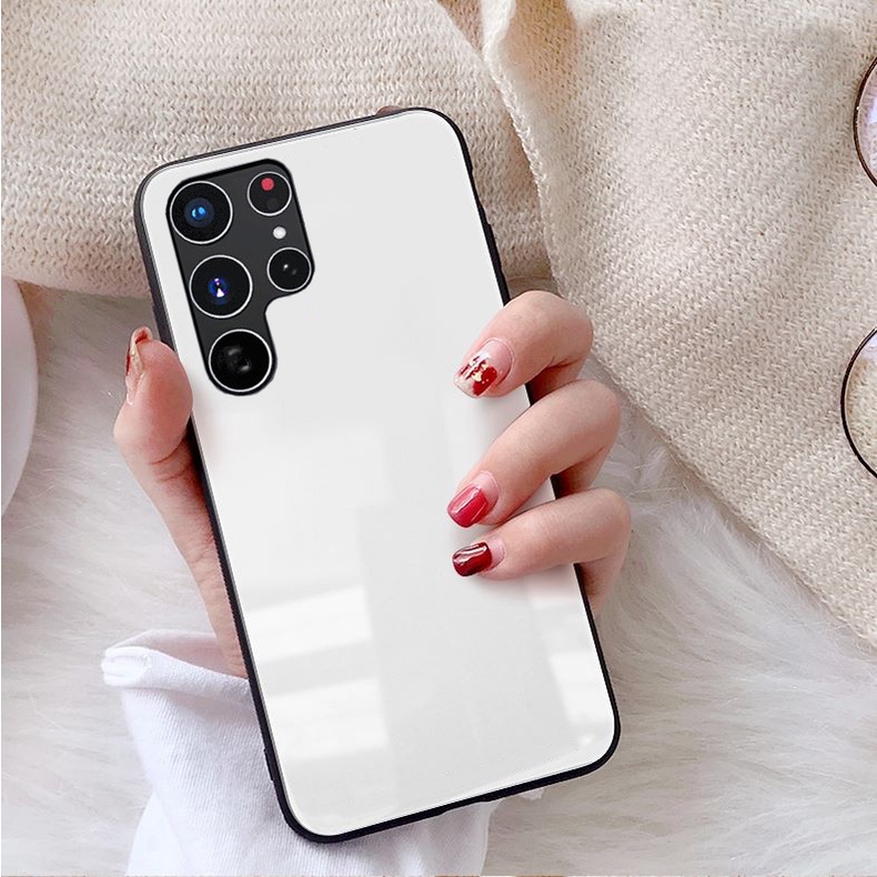 Ốp Lưng Samsung Galaxy S22 Ultra, S23 ULTRA, S22 PLUS, S23 PLUS Mặt kính gương sáng bóng cao cấp