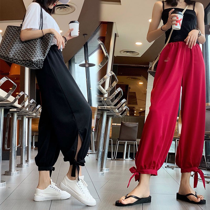 Quần Dài Nữ Ống Rộng Lưng Cao Chất Liệu Chiffon Blxy520.Vn | BigBuy360 - bigbuy360.vn