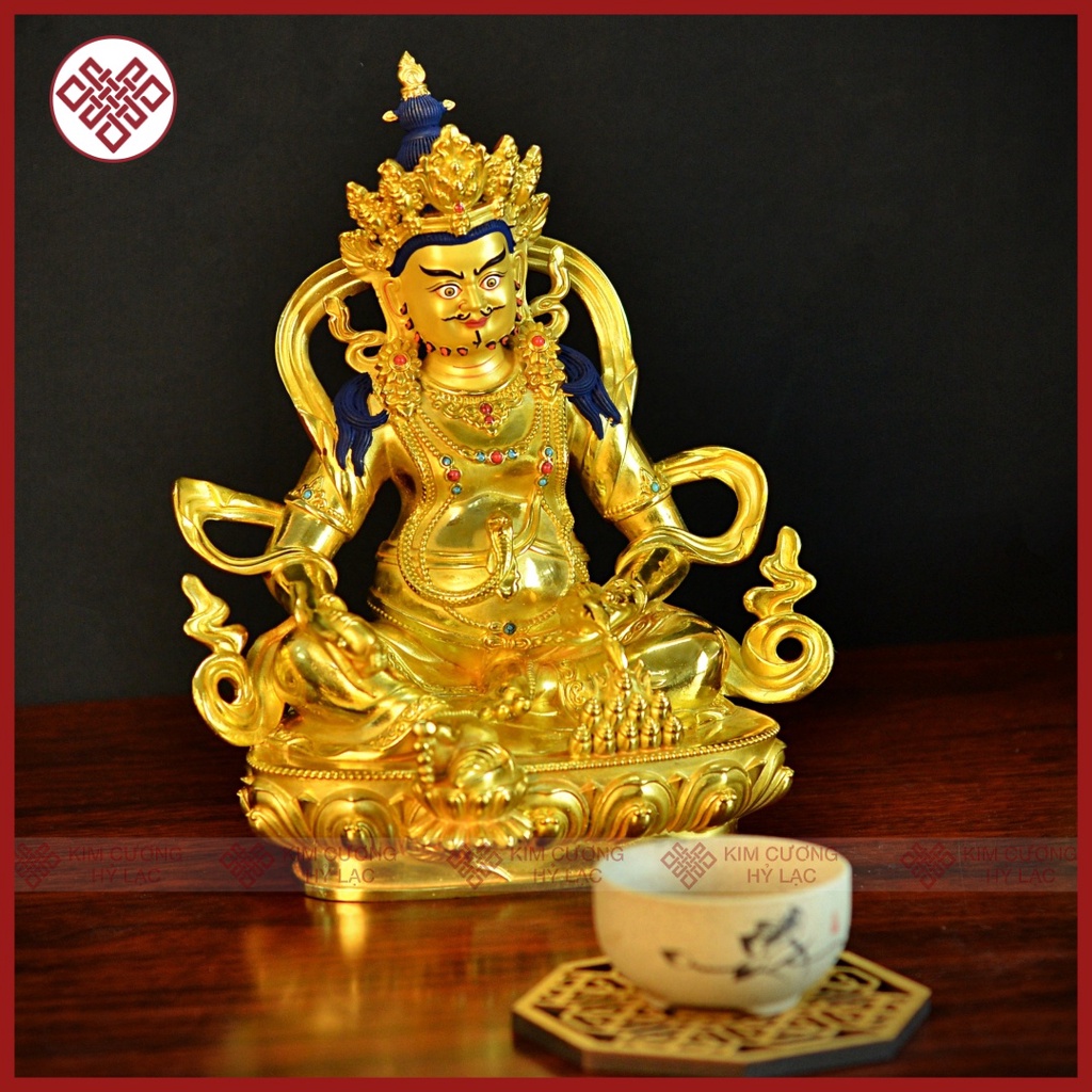 Tượng Phật Hoàng Thần Tài Dzambala Mật Tông