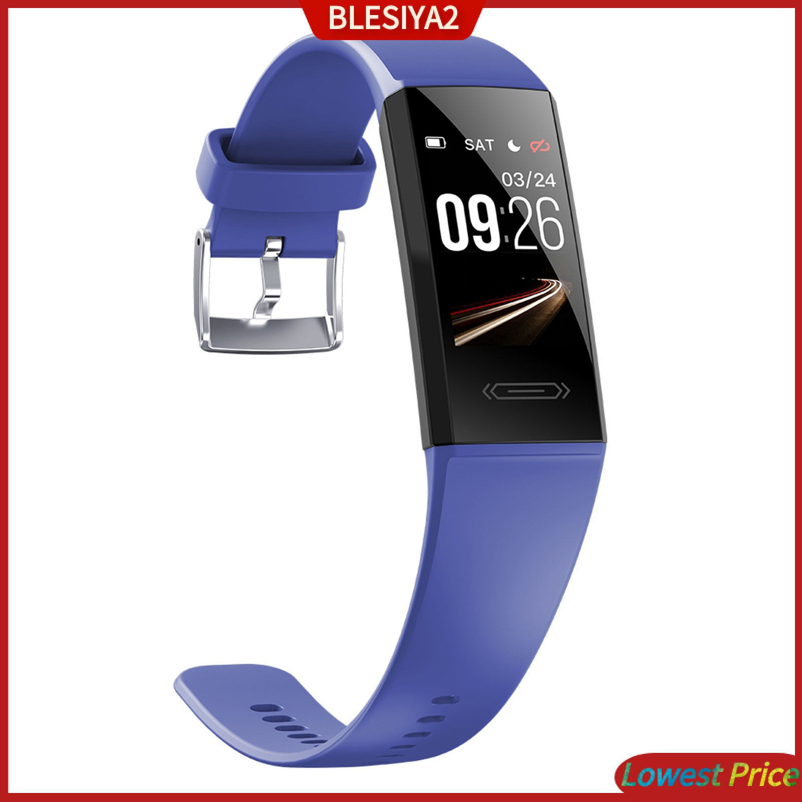 (Hàng Mới Về) Đồng Hồ Đeo Tay Thông Minh Chống Nước Hỗ Trợ Theo Dõi Huyết Áp Kèm Phụ Kiện