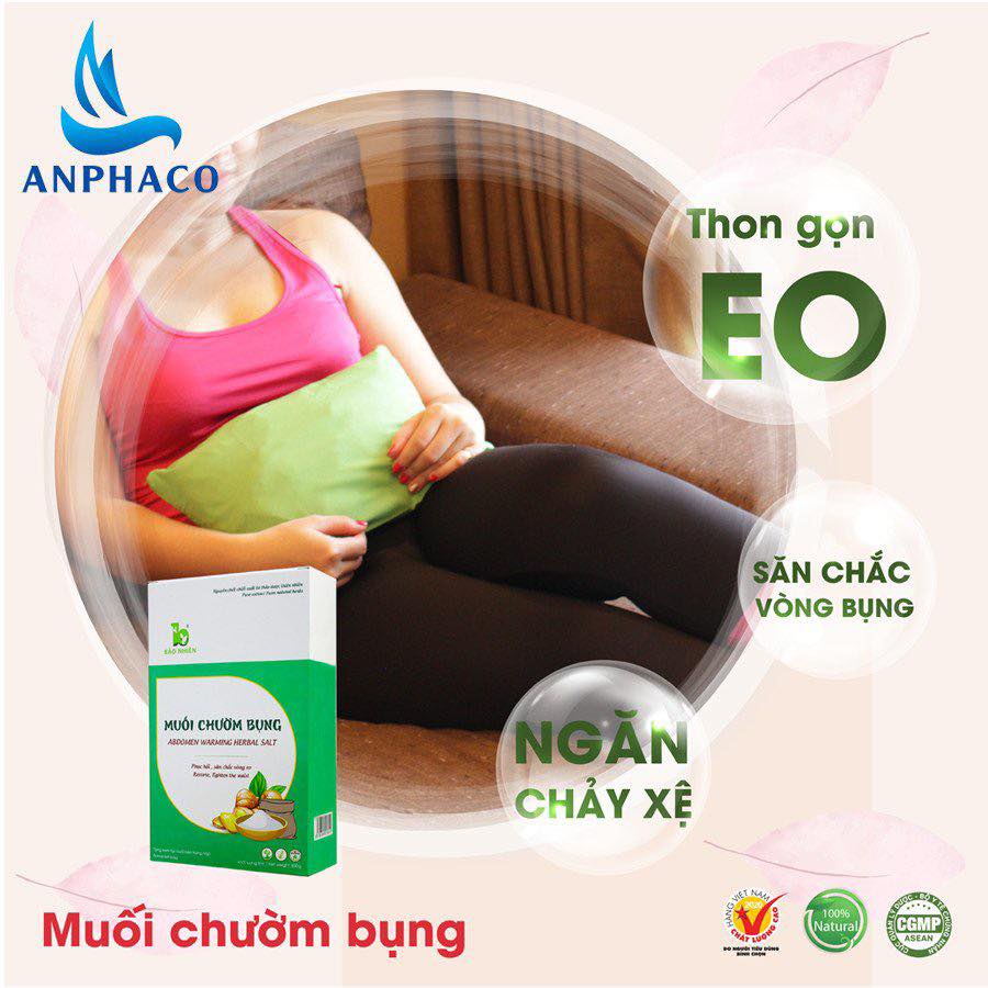 Muối chườm bụng giảm eo Bảo Nhiên