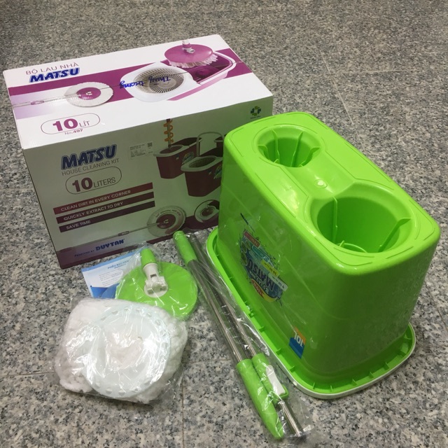 Bộ lau nhà 10 lít Matsu Duy Tân