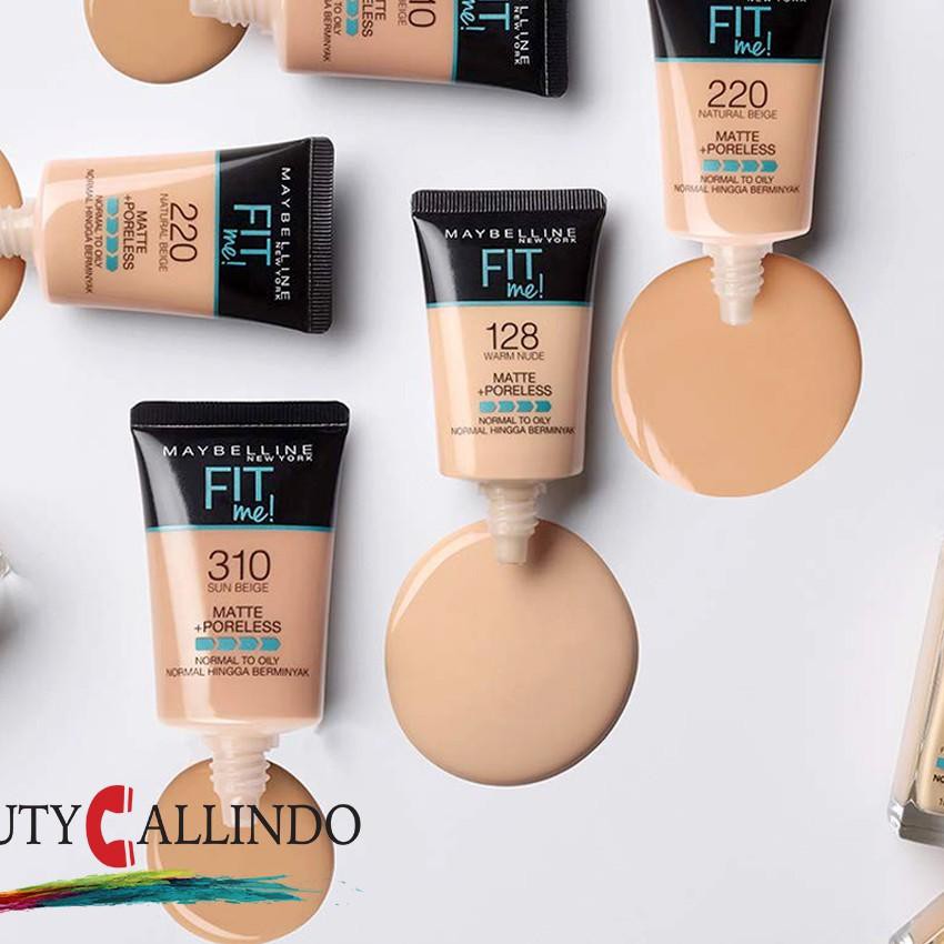 (hàng Mới Về) Kem Nền Maybelline Fit Me Lì + Che Lỗ Chân Lông 18ml | BigBuy360 - bigbuy360.vn
