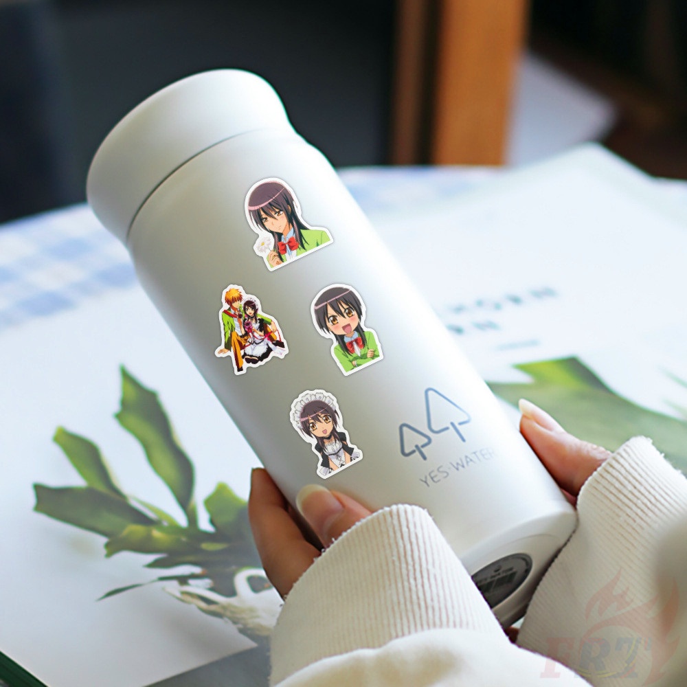 Bộ 50 Miếng Dán Họa Tiết Anime Ayuzawa Misaki Usui Takumi Trang Trí Laptop Ván Trượt Thời Trang Diy Kaichou Wa Maid-Sama! - Series 03