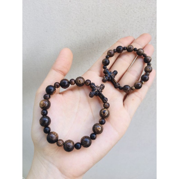 Chuỗi Vòng Mân Côi Trầm Hương Sánh Chìm