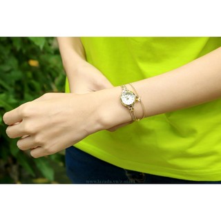 ĐỒNG HỒ NỮ JULIUS JA-918 DÂY THÉP (VÀNG)
