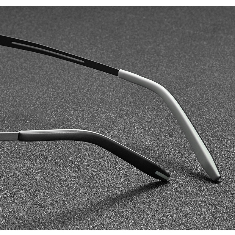 Kính Mát HEVIA Gọng Cao Su Siêu Nhẹ PT004 Tròng Kính Có Thể Thay Thế