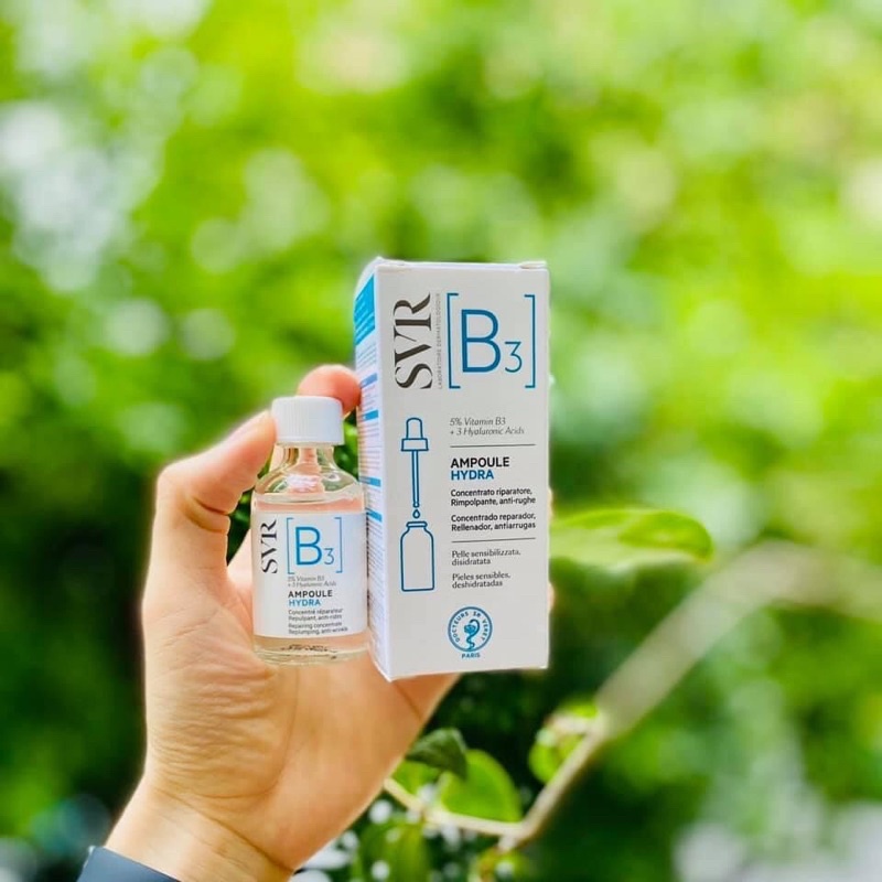 Serum SVR B3 Ampoule Hydra 30ml / 10ml - Serum Dưỡng Ẩm, Phục Hồi Da