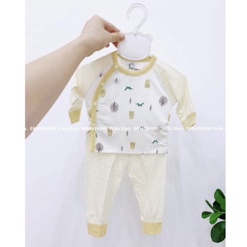 SALE SALE SALE  Bộ sơ sinh dài tay chất bambo - Father care