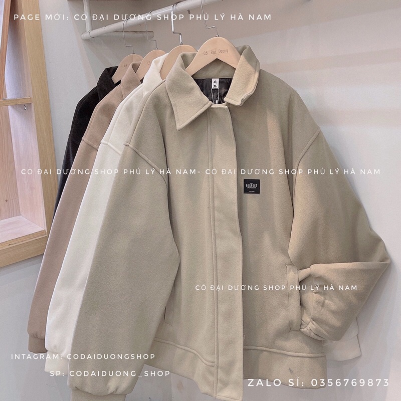 áo khoác dạ RESPECT | BigBuy360 - bigbuy360.vn