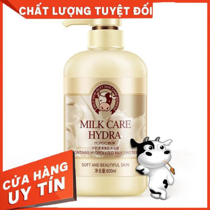 [Chính Hãng]SỈ & LẺ SỮA TẮM CON BÒ MILK CARE HYDRA 800ML | BigBuy360 - bigbuy360.vn