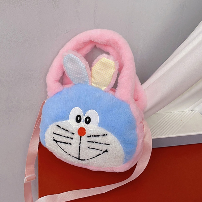 Túi Đeo Chéo Vai Bằng Vải Bông Với Dây Đeo Tùy Chỉnh Dễ Thương Dành Cho Nữ