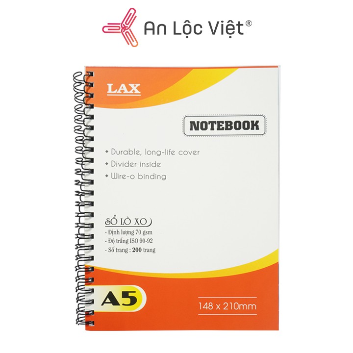 Sổ lò xo A5 - B5 (100 trang - 200 trang)