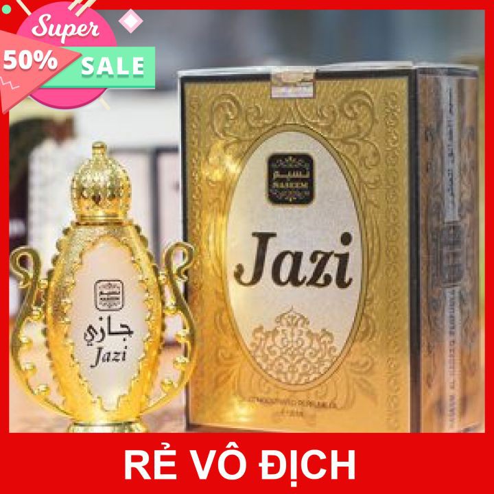 Tinh Dầu Nước Hoa Dubai Jazi 20ml [ 𝐆𝐈́𝐀 𝐒𝐈̉ ] nước hoa JAZI với mùi hương quyến rũ, cuốn hút và đầy bí ẩn