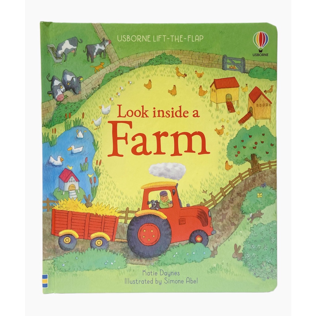 Sách - Usborne Lift the Flap Look Inside a Farm