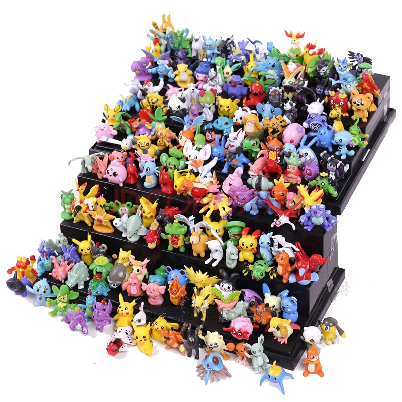 Different Styles Pokemon Figures Model Collection Pokémon Pikachu Anime Figure Toys Dolls Child Birthday Gift