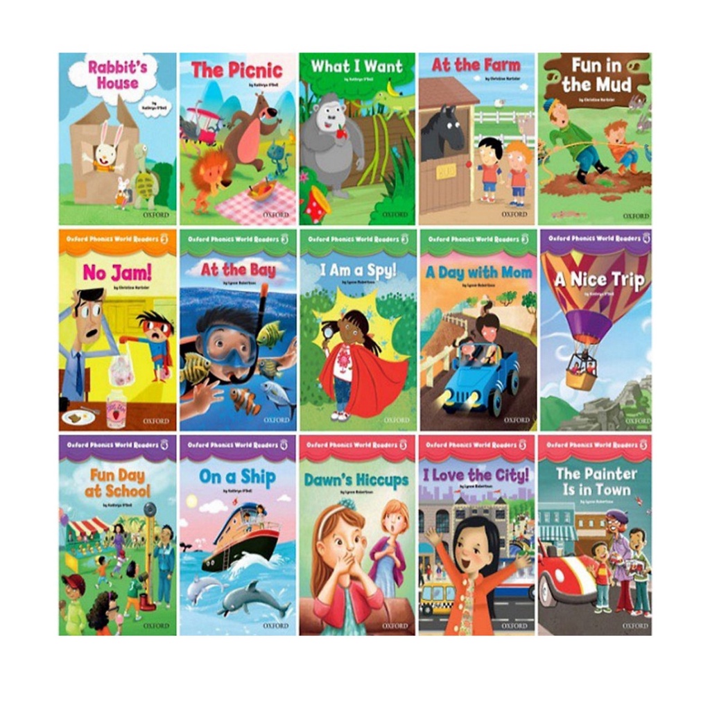 Sách- Oxford Phonics World Readers