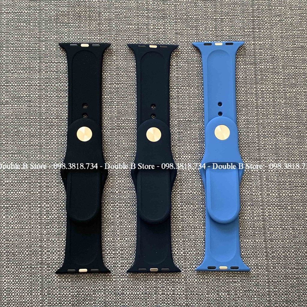 Dây Apple Watch Cao Su Sport Trắng Sữa Band Đủ Màu Dành Cho Apple Watch Series SE/6/5/4/3/2/1 38mm | 40mm | 42mm | 44mm