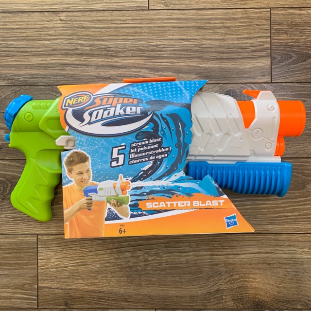 Súng nước Nerf super soaker scatter blast Chính hãng