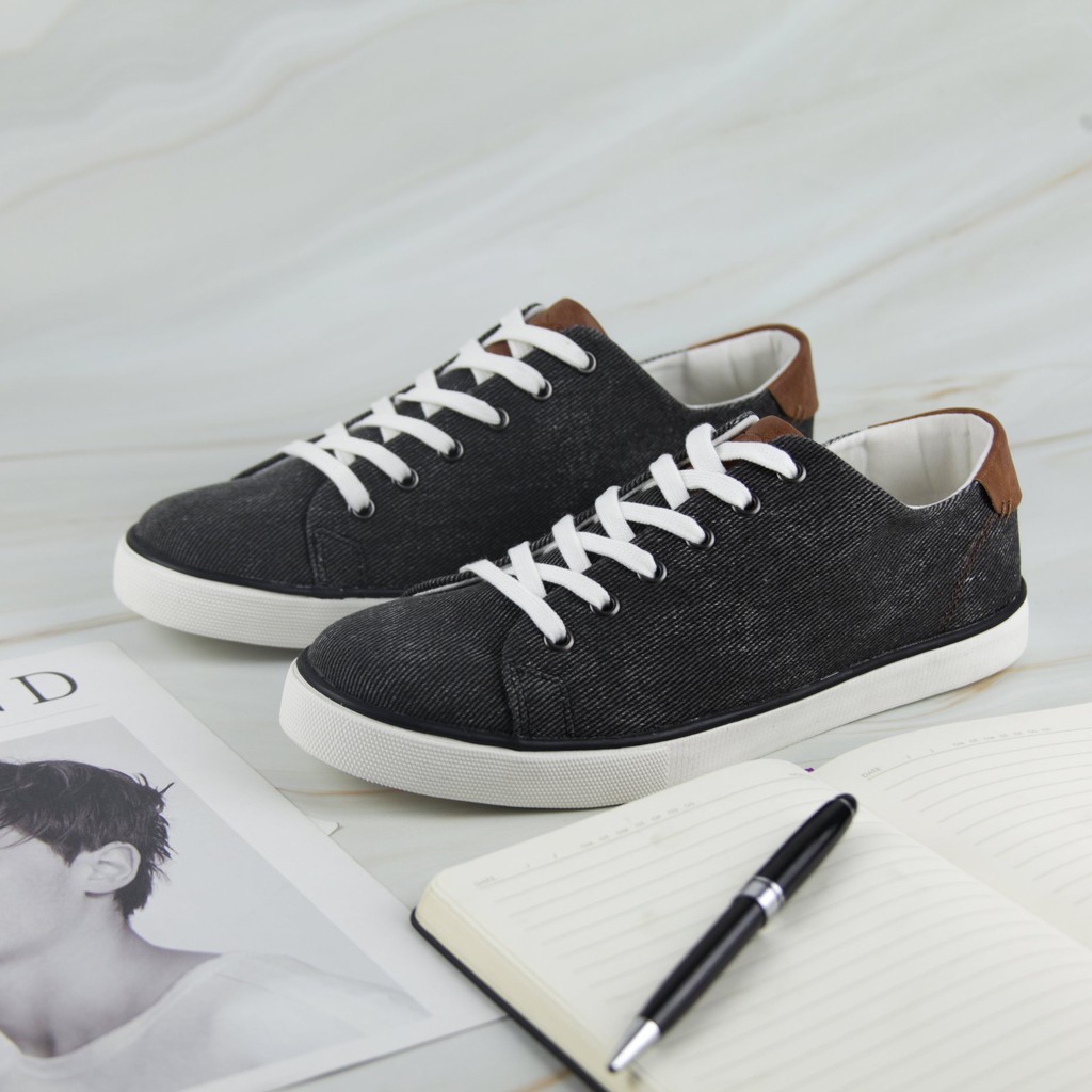 Giày Thể Thao Nam Cox Shoes Black 4083