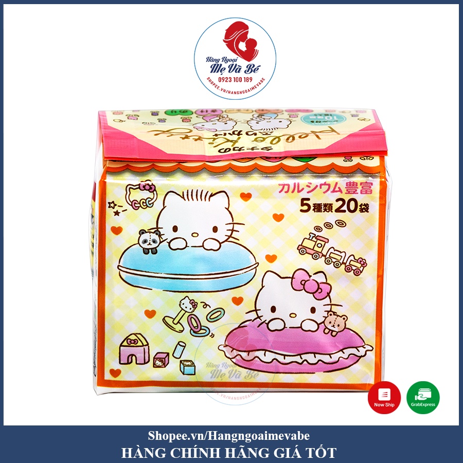 Gia vị rắc cơm Hello Kitty Nhật Bản [Date 9/2022] (Mẫu mới)