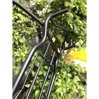 Baga future led, baga giữa future led màu đen sơn tĩnh điện 10li