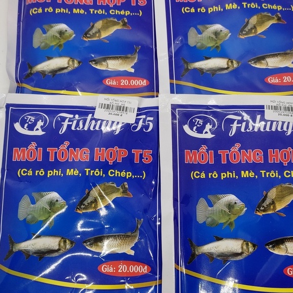 MỒI TỔNG HỢP T5 chuyên chép ,trôi mè.  CÁM  T5 CÂU ĐƠN CÂU ĐÀI