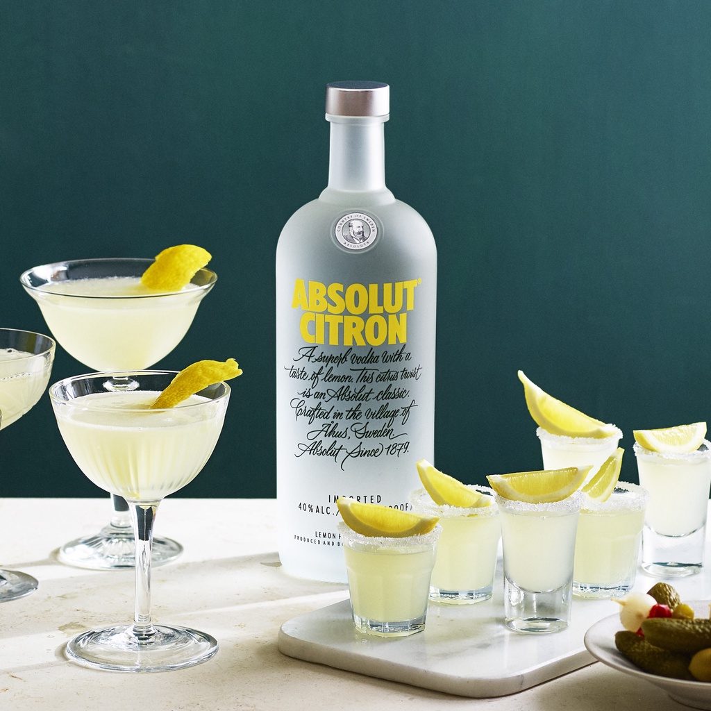 Rượu absolut citron nồng độ alc 40% 700ml vodka không kèm hộp - ảnh sản phẩm 3