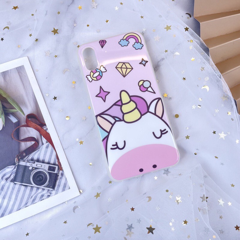 Ốp iphone Unicorn dành cho Iphone iPhone6/6s/6Plus/6sPlus/7Plus/8Plus/iPX/IPXS/Xs Max