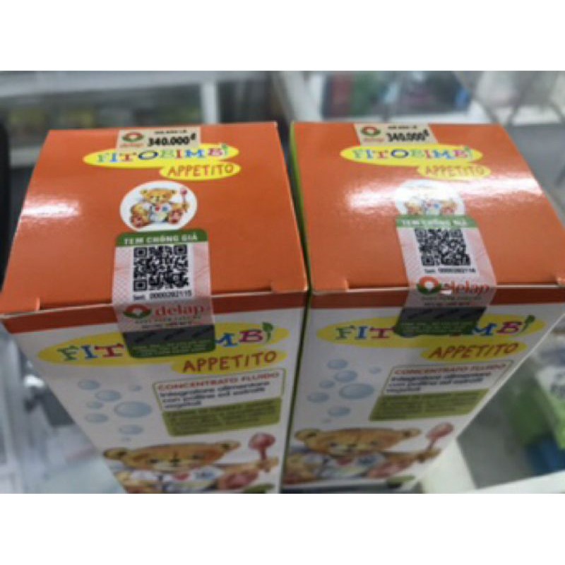 APPETITO FITOBIMBI SIRO ĂN NGON CHAI 200ML
