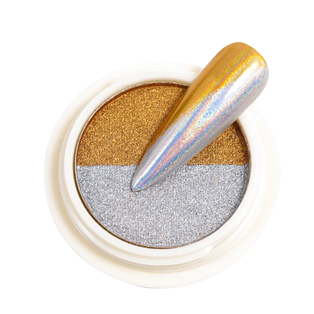 [Hàng mới về] Bột Hai Màu Kim Tuyến Lấp Lánh Lâu Trôi 12G Trang Trí Móng Đi Tiệc