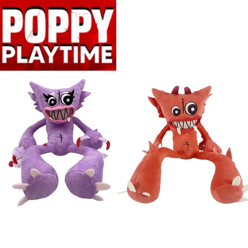 Búp bê nhồi bông/ móc khoá nhân vật Poppy Playtime Huggy Wuggy Killy Willy 20-60cm