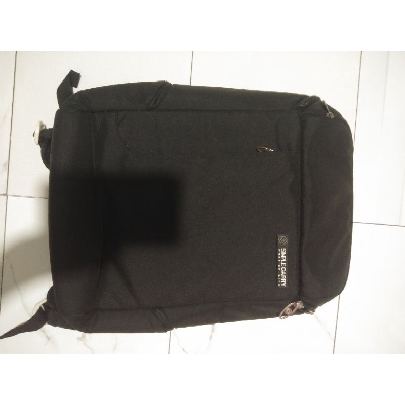 Balo laptop chính hãng SIMPLE CARRY full đen