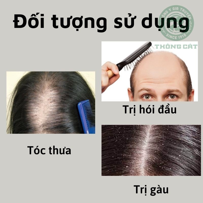 Xịt mọc tóc Đông y gia truyền Thông Cát (Since 1918)_kích thích mọc tóc nhanh dài, giảm rụng tóc, nuôi dưỡng chân tóc