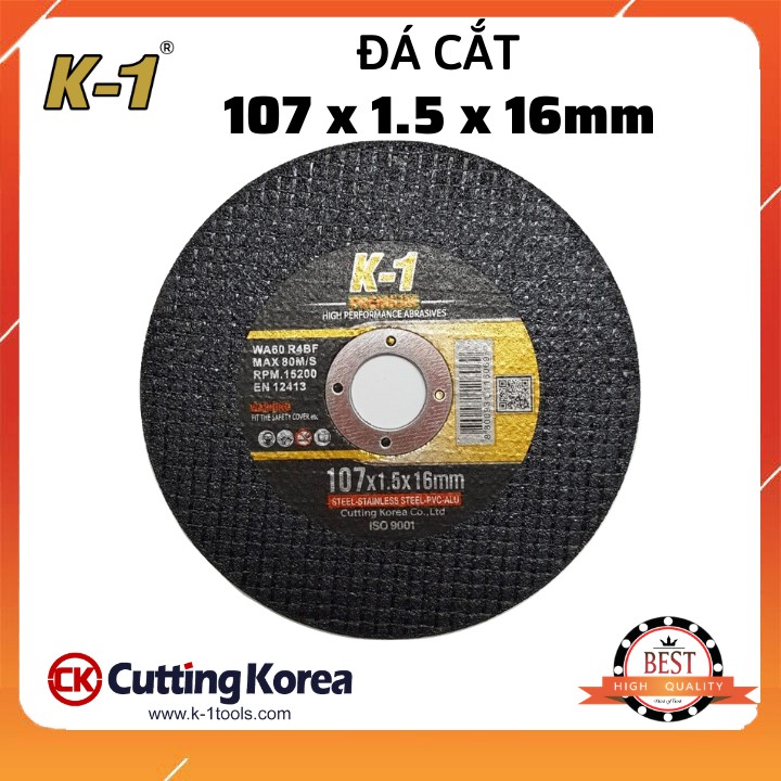 ĐÁ CẮT SẮT 100 màu đen thương hiệu K1
