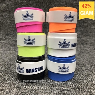 TẾT🌺 [Ưu đãi] Quấn cán vợt Winstar VG008 êm, thấm mồ hôi, có vân bám, nilong bọc ngoài bán chạy . . . * :