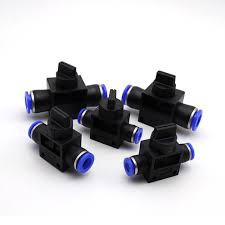 Van khoá ống 8mm - van khóa đồng - nhựa ống 8mm