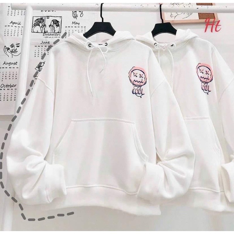 Áo hoodie xx cool hai mặt cười