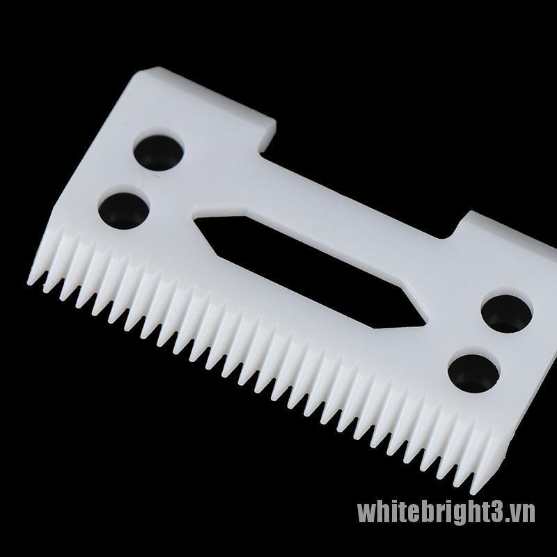 (Hàng Mới Về) Dao Gốm Trắng 1 28 Răng Với 2 Đầu Thay Thế Cho Không Dây