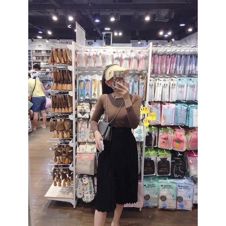 Chân váy xếp ly dáng dài/ chân váy xếp li dáng dài | BigBuy360 - bigbuy360.vn