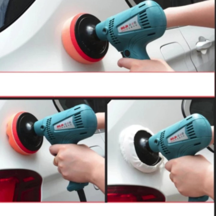 MÁY ĐÁNH BÓNG Ô TÔ MAKITA GV6010 6 cấp độ, Máy chà nhám đánh bóng ô tô, xe máy mini