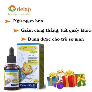 [Quà tặng xinh] Sonno Bimbi - Thảo dược châu âu giúp bé ngủ ngon, sâu giấc (Chai 30ml)