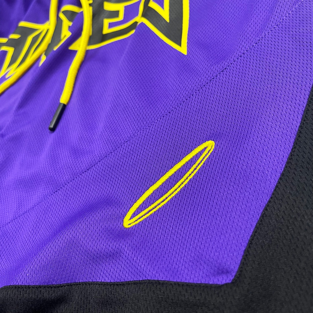 Quần short thể thao, quần đùi bóng rổ nam NBA jersey style vải cao cấp cực thoáng mát - SAINTED