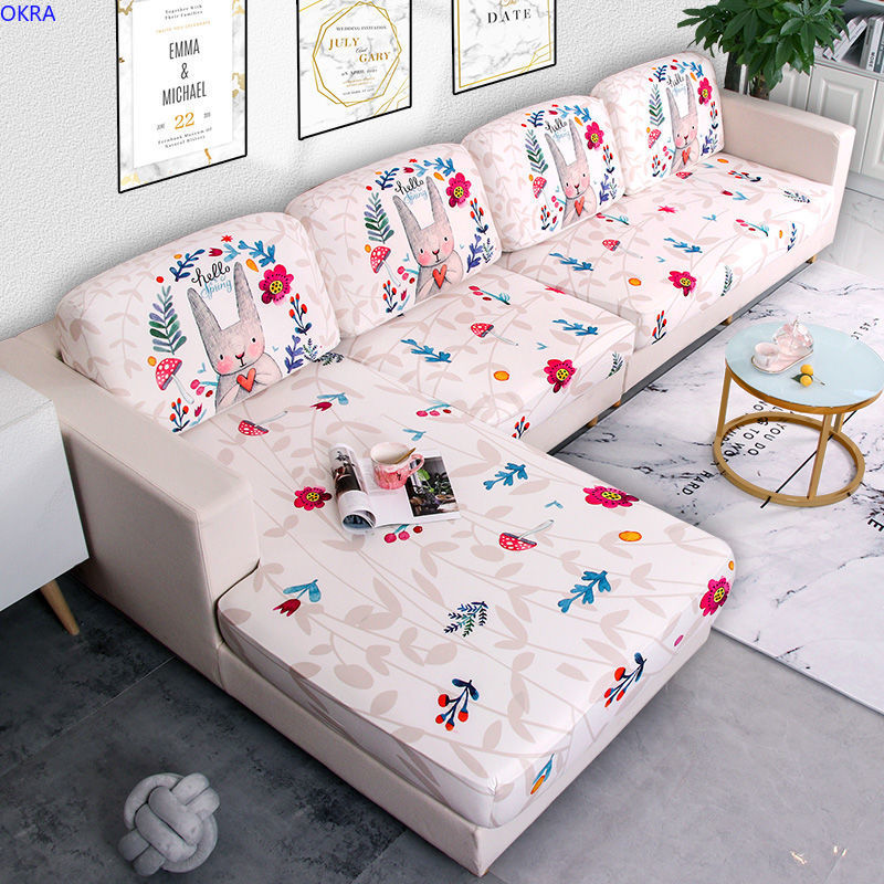 Bọc Ghế Sofa Hình Chữ L 1 / 2 / 3 / 4 Tiện Lợi