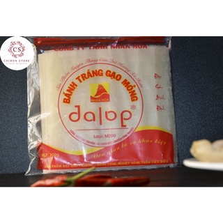 Bánh tráng gạo mỏng dalop bình định 16x16cm