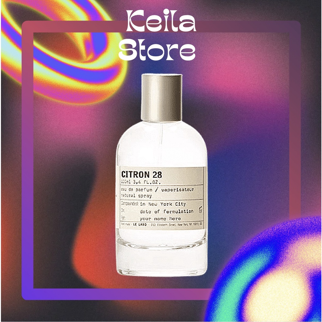 Nước Hoa Le Labo Citron 28 Seoul Tester 5ml/10ml