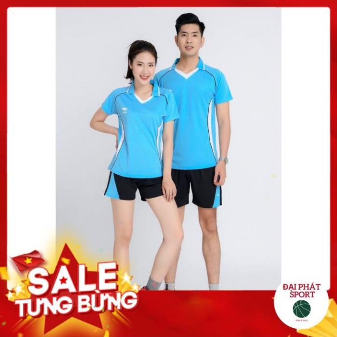 BỘ QUẦN ÁO BÓNG CHUYỀN 💙FREESHIP💙 HIWING H1 nam nữ màu XANH ་