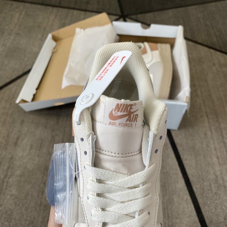 SIÊU PHẨM GIÀY AF1 LOW ĐẾ NÂU GÓT XANH NAVY LAI AU, AF1 NÂU TRẢ SỮA GÓT NAVY, AF1 XÁM NÂU NAVY