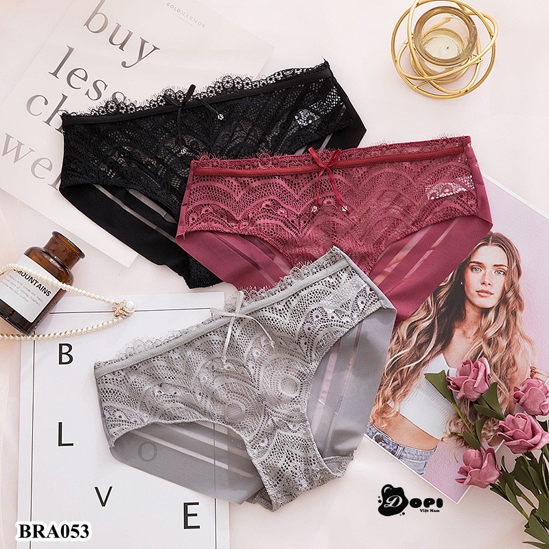 Quần lót su ren Candy (5 màu)